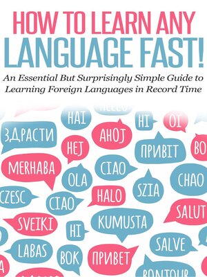 cover image of How to Learn Any Language Fast